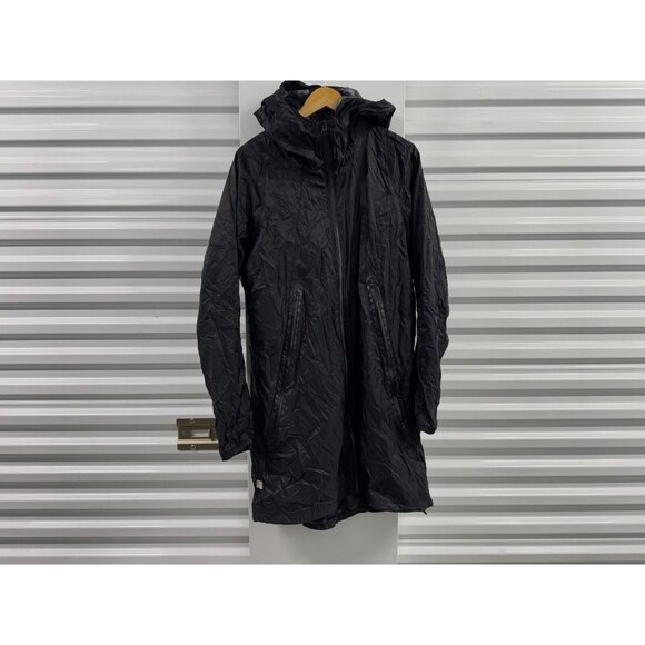 NIKE JORDAN ~ LEG Men's Jacket Black Long Coat SIZE L Fabrique en Chine